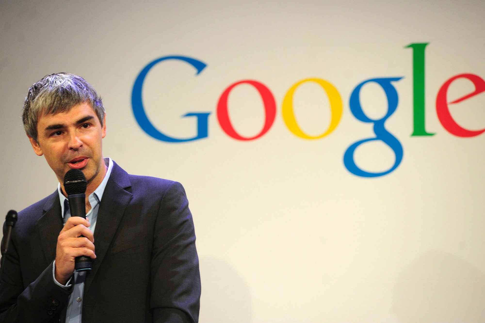 Larry Page Google cube