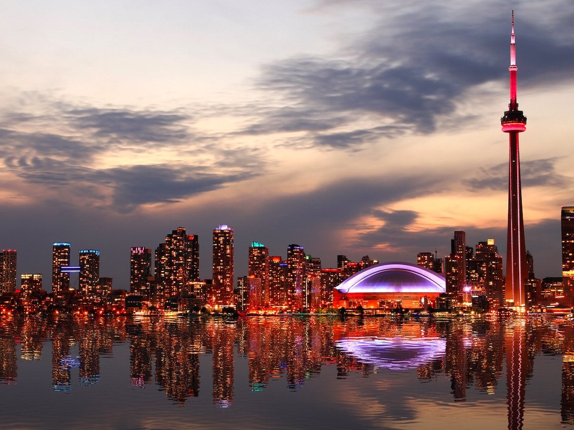 T=16. Toronto, Canada — Home to the iconic CN Tower, Toronto is Canada