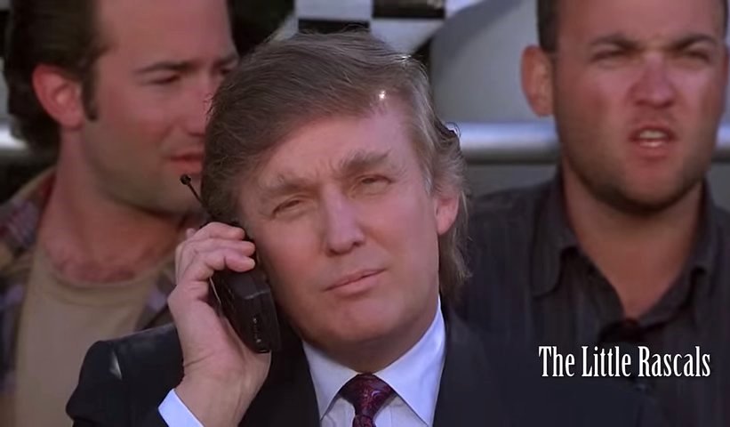 Donald Trump trong bộ phim The Little Rascals. (Ảnh: Youtube) 