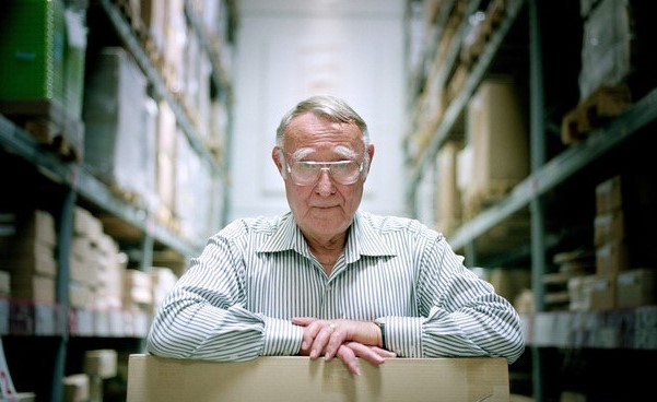 Ông Ingvar Kamprad, người sáng lập IKEA. (Ảnh qua telegraph.co.uk)