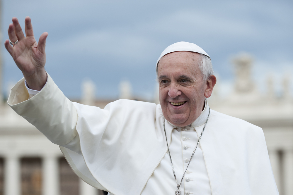 Giáo hoàng Francis (ảnh: Shutterstock)