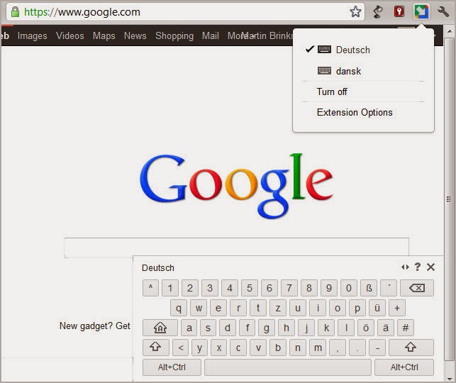 google-chrome-keyboard-layout