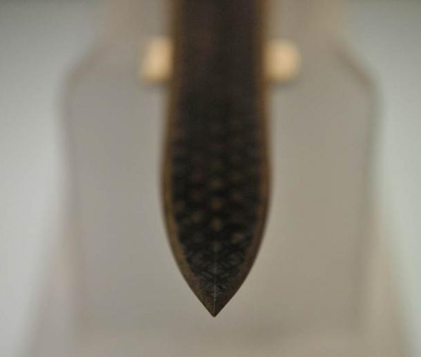 Thanh kiếm Câu Tiễn ngày nay vẫn sắc bén như hơn hai thiên niên kỷ trước đây. (Ảnh: Wiki)