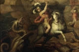 Truyền thuyết Thánh kỵ sĩ giết rồng qua hội họa phương Tây