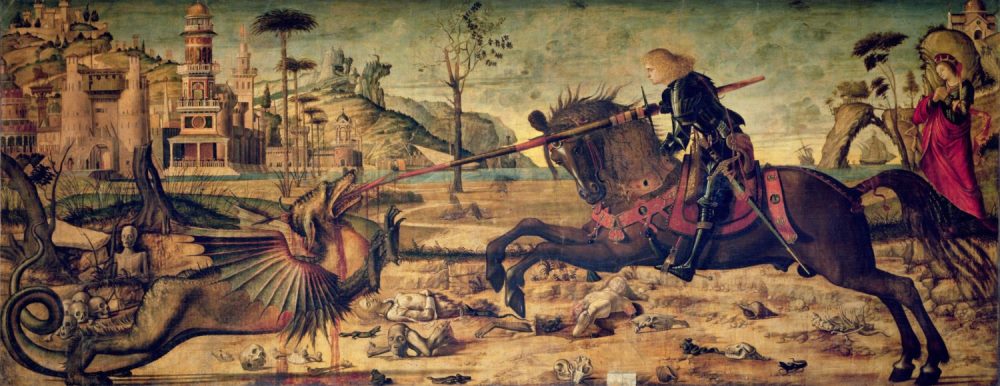 Tìm hiểu nghệ thuật Phục Hưng: Thánh kỵ sĩ giết rồng