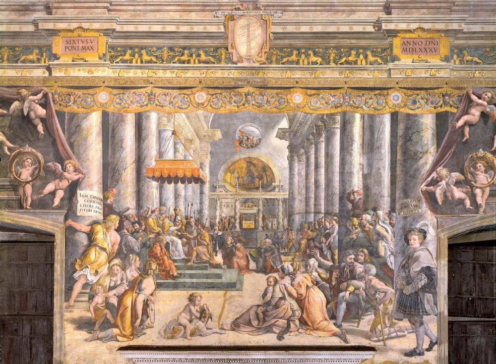 Tuyệt tác các căn phòng Raphael - Kỳ cuối: Câu chuyện về Constantine Đại đế