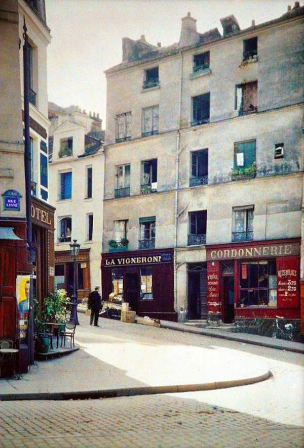 Những bức ảnh màu hiếm có về Paris 100 năm về trước