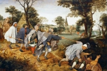 Sự châm biếm trong bức “Thằng mù lại dắt thằng mù” của Pieter Bruegel