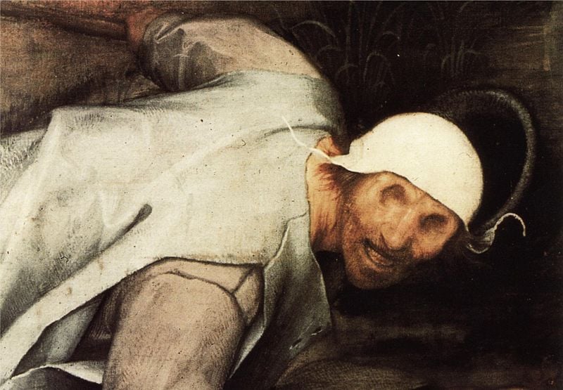 Sự châm biếm trong bức “Thằng mù lại dắt thằng mù” của Pieter Bruegel