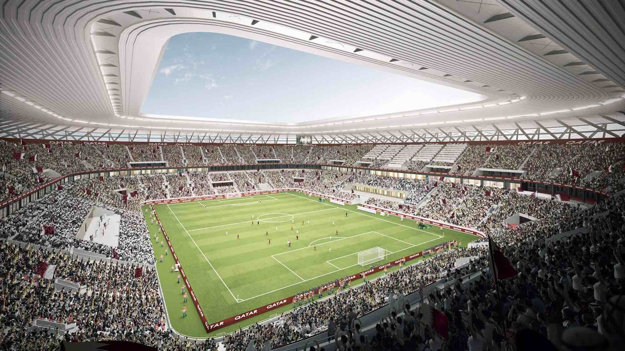 Qatar: Sân vận động làm từ container đầu tiên trên thế giới