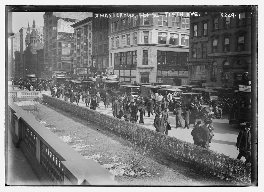 Mua sắm ở New York 100 năm trước