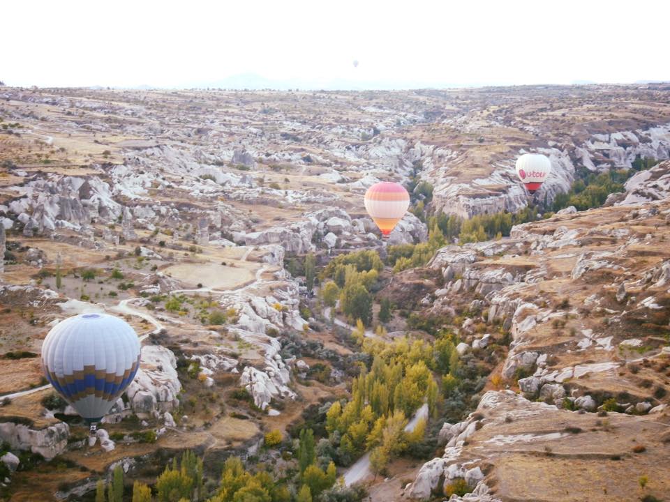 Bay khinh khí cầu ở Cappadocia: