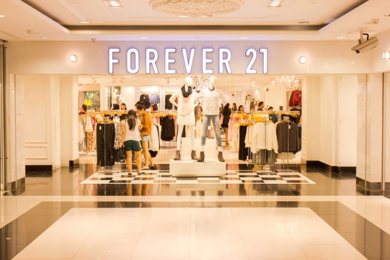 Hãng thời trang giá rẻ Forever 21