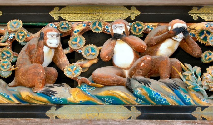 Truy tìm nguồn gốc hình tượng ba chú khỉ thông thái