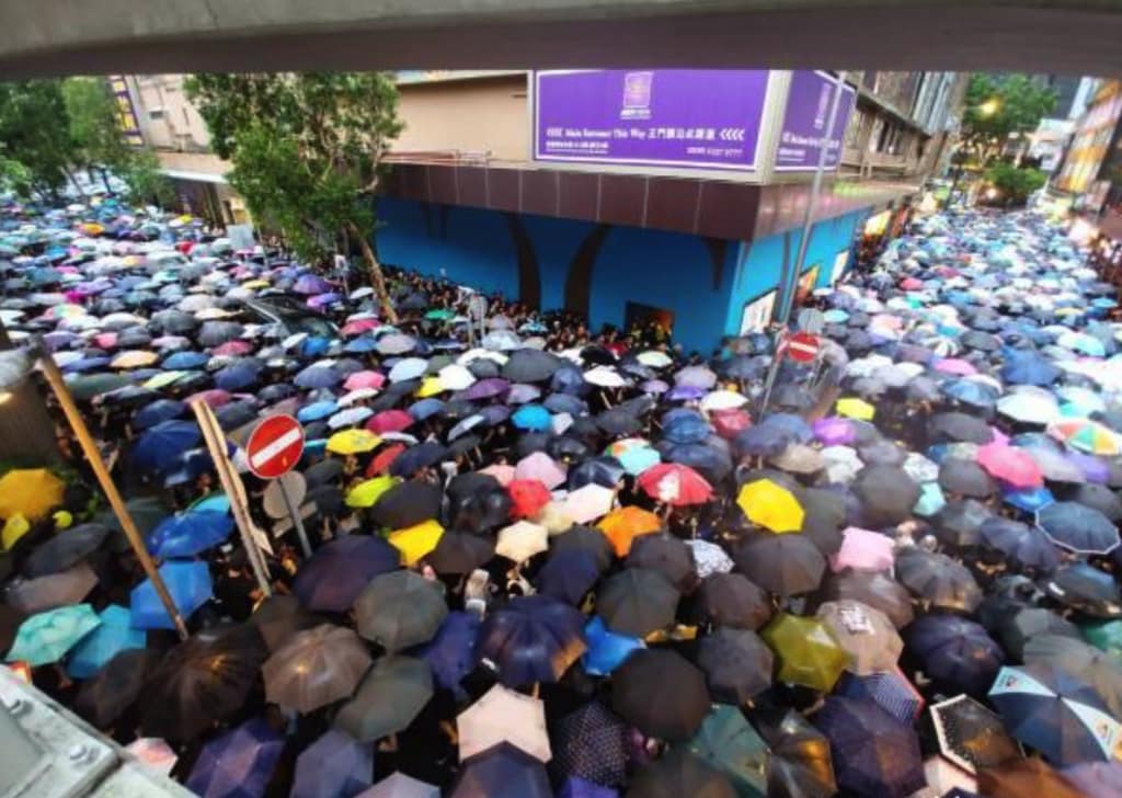 Hồng Kông, biểu tình Hồng Kông, phản đối luật dẫn độ