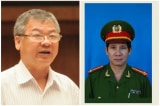 Ông Hồ Văn Năm (trái) và Huỳnh Tiến Mạnh.