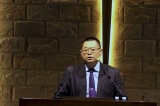 Mục sư Wang Yi của Giao hội Giao ước Mưa Sớm