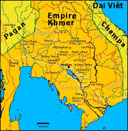 Đế quốc hùng bá Đông Nam Á 5 lần thảm bại trước Đại Việt (P1)