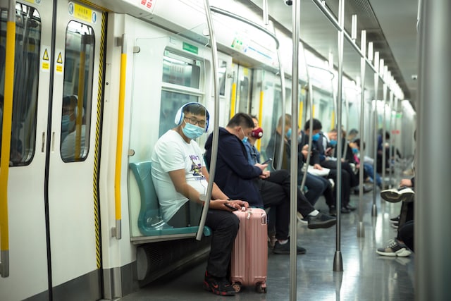 Bắc Kinh, Tàu điện ngầm, COVID-19, Viêm phổi Vũ Hán