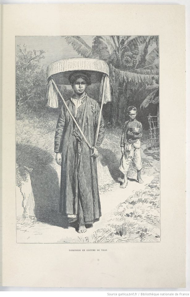 Loạt tranh minh họa về cuộc sống Việt Nam những năm 1884-1885
