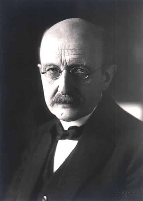 Max Planck được xem là một trong những người sáng lập của cơ học lượng tử. Ông được trao giải Nobel Vật lý năm 1918 (ảnh: Wiki)