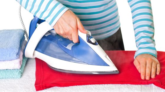 Remove Shine from Iron on Clothes