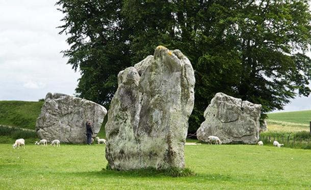 Các tảng đá còn sót lại ở di chỉ Avebury. (Ảnh: Freddy Silva)