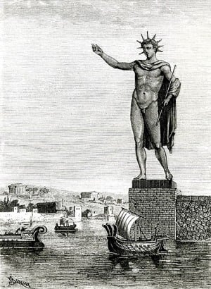 Lịch sử tượng Thần Mặt Trời ở Rhodes