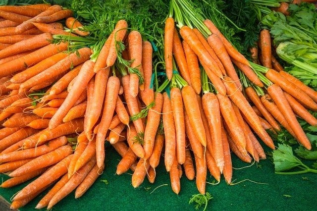 công dụng tuyệt vời của cà rốt, vitamin A