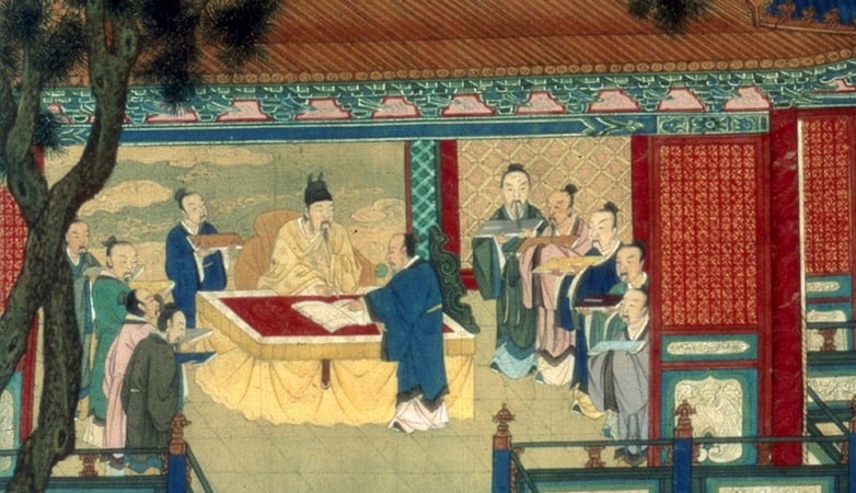 Chuyện xưa: Hoàng đế tôn kính thầy dạy