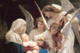 Sự thánh khiết thiêng liêng trong bức "Đức Mẹ cùng các Thiên thần"