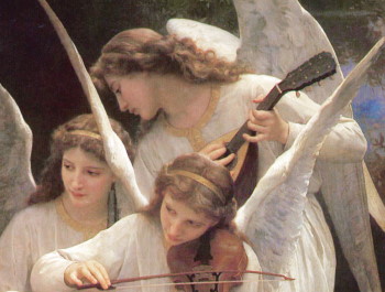 Sự thánh khiết thiêng liêng trong bức "Đức Mẹ cùng các Thiên thần"