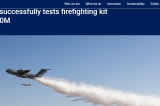 Video: Máy bay Airbus A400M dội 20 tấn nước chữa cháy trong chưa đầy 10 giây