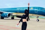 Nữ hành khách nhảy múa quay Tiktok sát máy bay đang di chuyển bị cấm bay