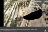 Chile: Hố sụt bí ẩn khổng lồ bất ngờ xuất hiện gần mỏ đồng
