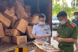 1,35 tấn bánh dẻo ghi chữ Trung Quốc bị thu giữ tại Lào Cai
