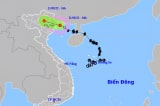 Bão số 2 suy yếu thành áp thấp nhiệt đới, đã vào khu vực Quảng Ninh – Hải Phòng