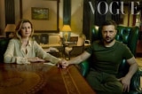 Cặp đôi Zelensky ‘lãng mạn hóa chiến tranh’ trong bộ ảnh thời trang Vogue?
