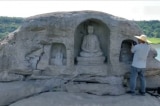 Trùng Khánh nắng nóng, 51 con sông khô cạn, tượng Phật 600 năm tuổi lộ lên mặt nước