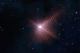 Kính James Webb của NASA chụp ảnh ngôi sao phóng bụi vào không gian