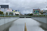 Đà Nẵng: Hầm chui trăm tỷ ngập sát nóc, hầm đường bộ Hải Vân nghẽn đất bùn