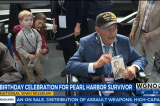 Chiến binh sống sót sau trận Trân Châu Cảng kỷ niệm sinh nhật 105 tuổi