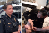 Cảnh sát Mỹ kịp thời cứu sống trẻ sơ sinh bị nghẹn sữa