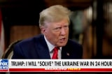 Cựu Tổng thống Trump: Tôi sẽ giải quyết chiến tranh Ukraine trong 24 giờ