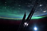 NASA chia sẻ hiện tượng cực quang từ Trạm Vũ trụ Quốc tế