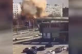 Tổng thống Ukraine đăng video chung cư ở Zaporozhye trúng tên lửa, bốc cháy dữ dội