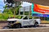 Nguyên nhân vụ xe bán tải cháy rụi, tài xế tử vong sau khi tông người phụ nữ