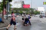 Đang tác nghiệp, nhóm phóng viên Đài Truyền hình Hà Nội bị hành hung