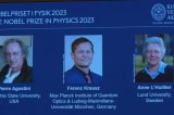 Giải Nobel Vật lý 2023 vinh danh nghiên cứu về hạt electron